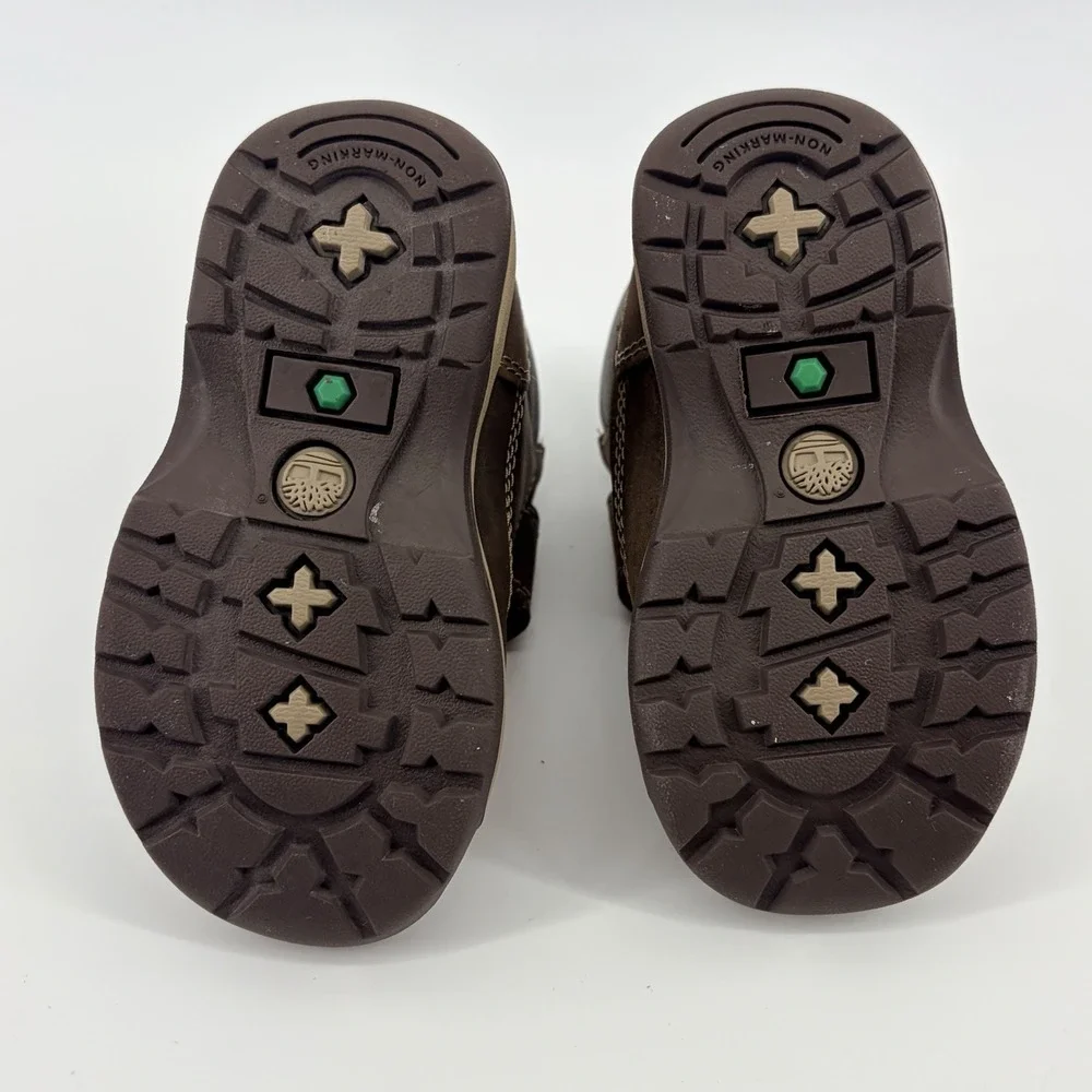 TIMBERLAND EARTHKEEPERS BOOTS HOOK‎ AND LOOP TODDLER Size 4 SHOES 2588R
